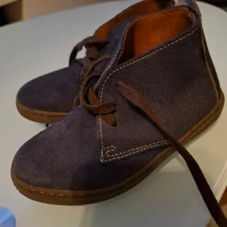 Zapatos niño azul marino, botas talla 26