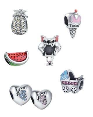 Pack Pulsera Plata S925 + Charm de Regalo Navidad