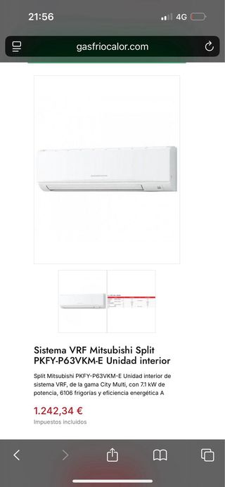 Aire Acondicionado Mitsubishi Electric