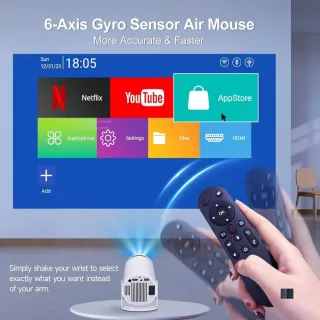 Proyector NiuTab 4K Nuevo. ANDROID.