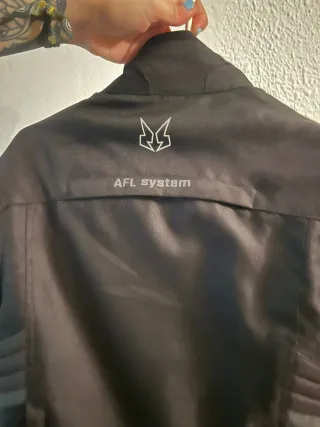 Chaqueta Moto Negra AFL System