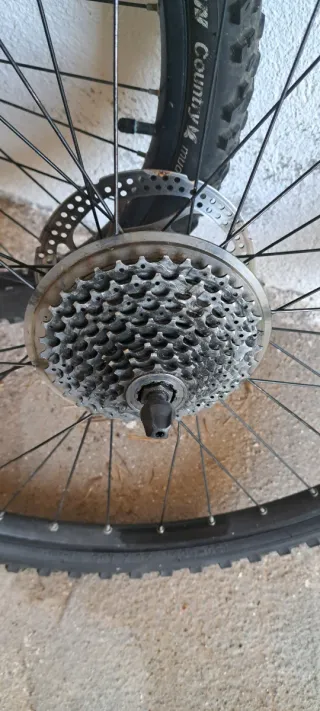 Ruedas de Bicicleta con Disco