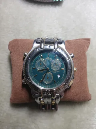 Reloj Lotus Cronógrafo Dorado y Plateado