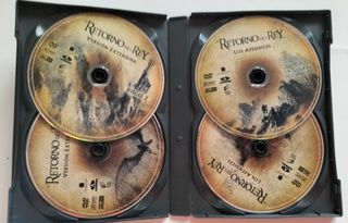 DVD El Señor de los Anillos: Versión Extendida