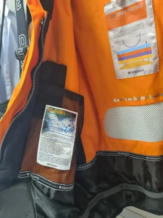Giubbotto da sci DESCENTE arancione