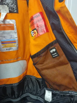 Giubbotto da sci DESCENTE arancione