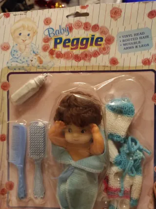 Muñeca Baby Peggie con Accesorios