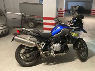 BMW F750GS Azul y Gris