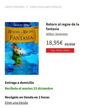 Retorn al Regne de la Fantasia