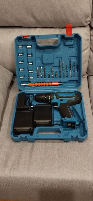 Taladro Atornillador Percutor 28W Inalámbrico