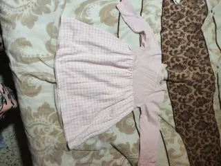 Jersey niña rosa lunares variado, pregunta precio