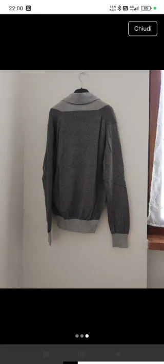 Cardigan Alcott doppio petto grigio tg. M