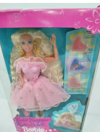 MUÑECA BARBIE Medallón Sorpresa Zauber Schatz FRES