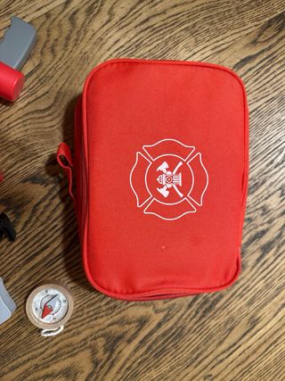 Juego Bombero Madera Maletín