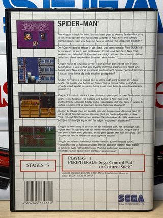 Spider-Man - SEGA Master System