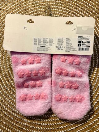 Antifaz y calcetines unicornio niña NUEVOS