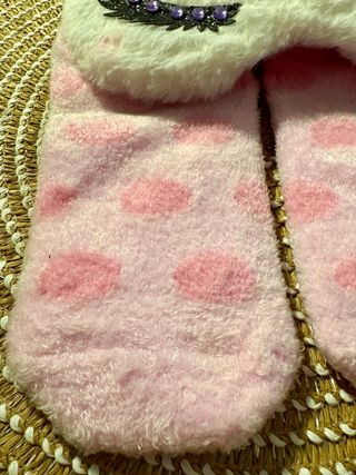 Antifaz y calcetines unicornio niña NUEVOS