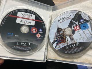 PS3 Assassin's Creed II y IV Black Flag