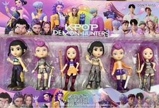 Figuras Kpop Demon Hunters