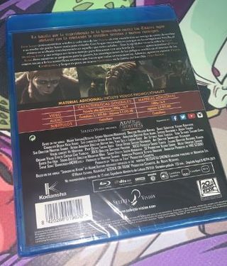 Blu-ray Ataque a los Titanes T2 (Español)
