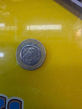 Moneta 1 Euro Grecia Gufo 2002 S