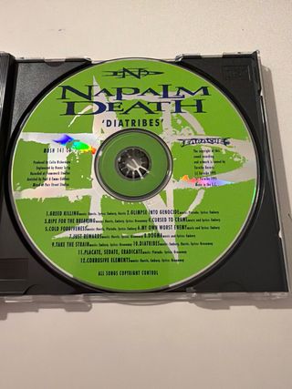 CD Napalm Death - Diatribes