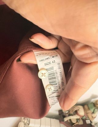 Camisa Álvaro Moreno rosa