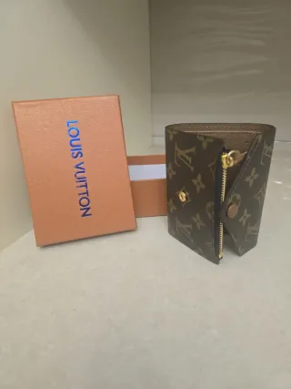 Portafoglio Louis Vuitton donna marrone