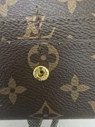 Portafoglio Louis Vuitton donna marrone