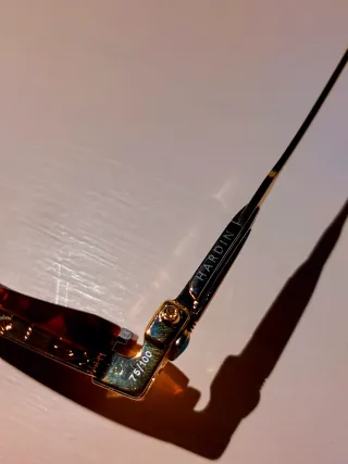 Occhiali Jacques Marie Mage Marrone/Oro