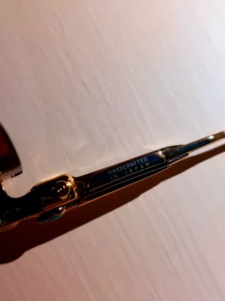 Occhiali Jacques Marie Mage Marrone/Oro