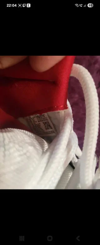 Zapatillas Jordan Hombre Talla 43 Rojas y Blancas