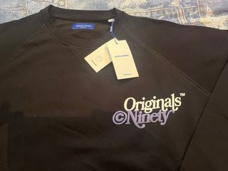 Sudadera Jack & Jones Oversize Negra