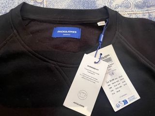 Sudadera Jack & Jones Oversize Negra