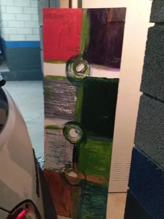 Cuadro abstracto moderno