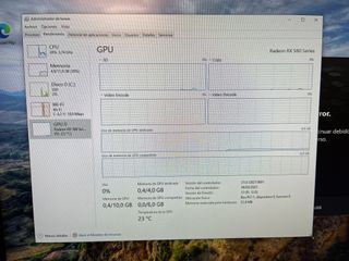 Ordenador PC Gaming 1231-V3, 12GB, 256 SSD, RX580