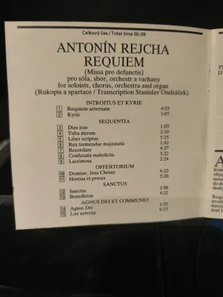 Rejcha y Mozart: Requiem - 2 CDs