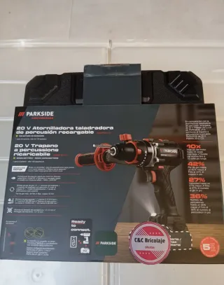 Parkside 20V Taladro Percutor performance top
