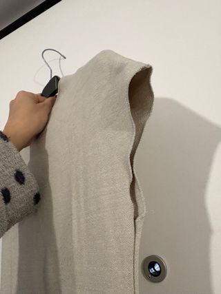 Abito corto Zara beige taglia S