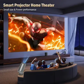 Proyector 4K XYVolve Negro Nuevo. ANDROID.