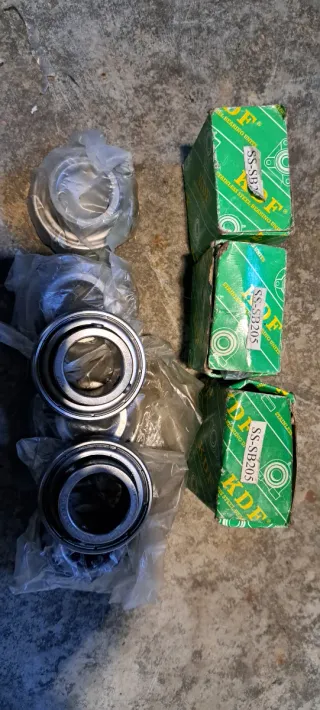 Lote de soportes para rodamientos/con rodamientos