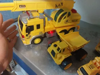 Lote Camiones Construcción Juguete