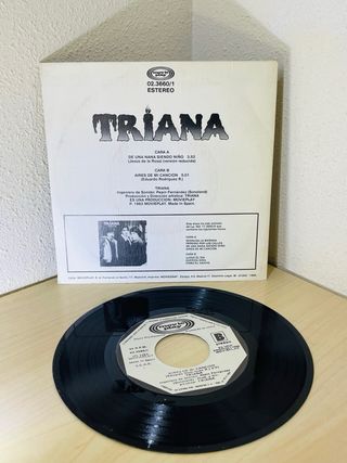 Vinilo EP 7” TRIANA - De una nana siendo niño