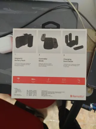 Cargador inalámbrico Nintendo Switch