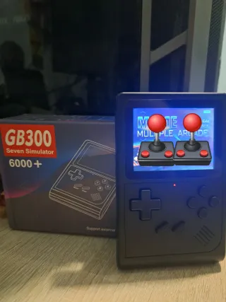Consola Retro GB300 6000+ Negra