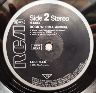 LP 1982 🇩🇪 LOU REED - ROCK N ROLL ANIMAL