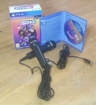 PS4 con 2 controller + VR + volante + 8 giochi + Let's Sing