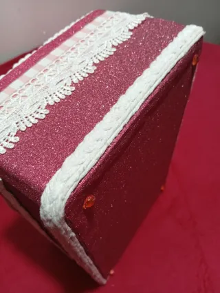 Caja Decorativa Artesanal