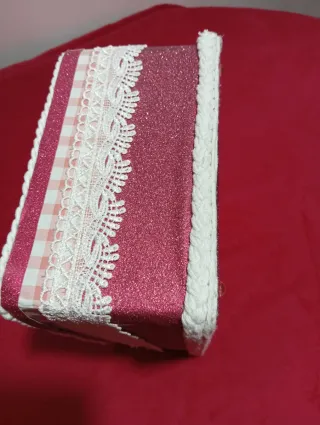 Caja Decorativa Artesanal