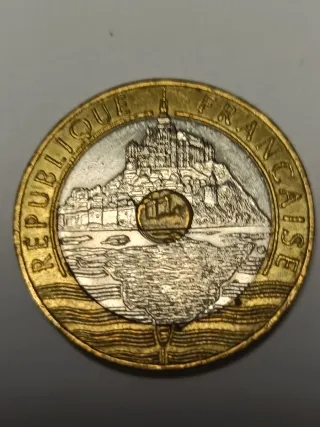 Moneda 20 Francos Francia 1992